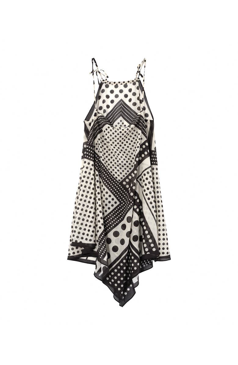 Echo Dots Of Tulum Coverup, Main, color, Black