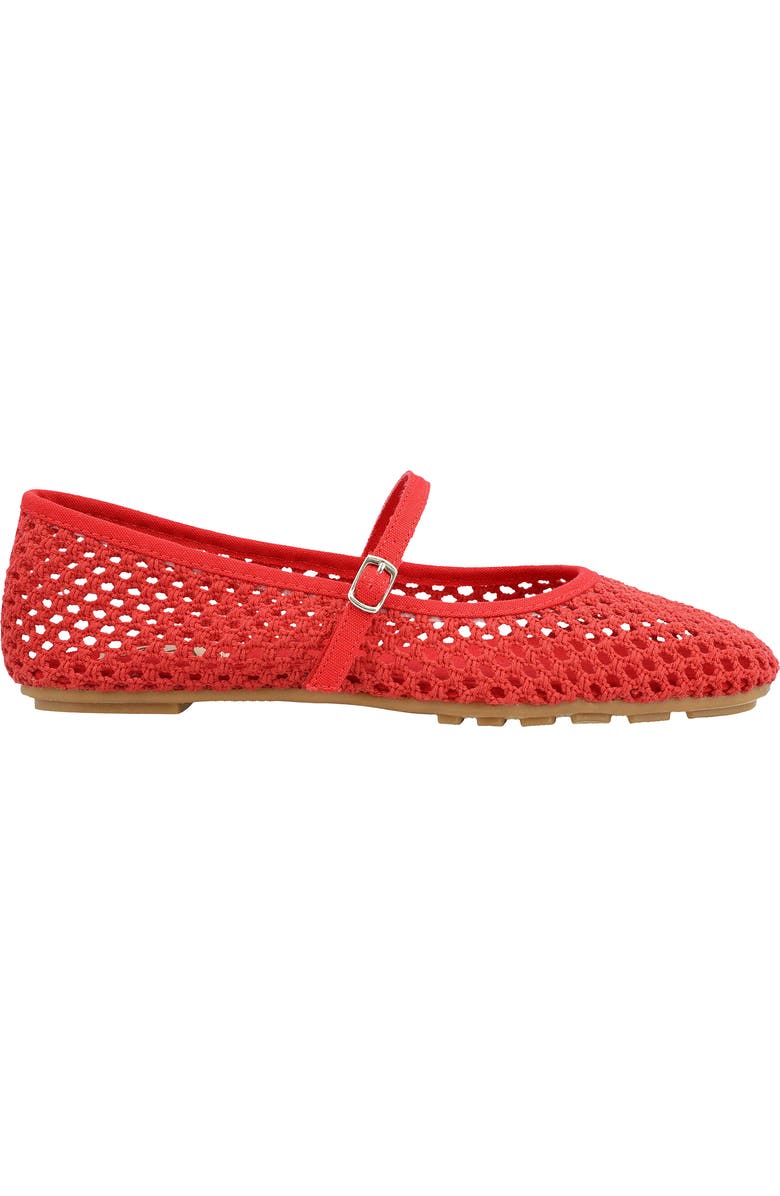 MIA Limited Edition Kora Mary Jane Flat, Alternate, color, Red