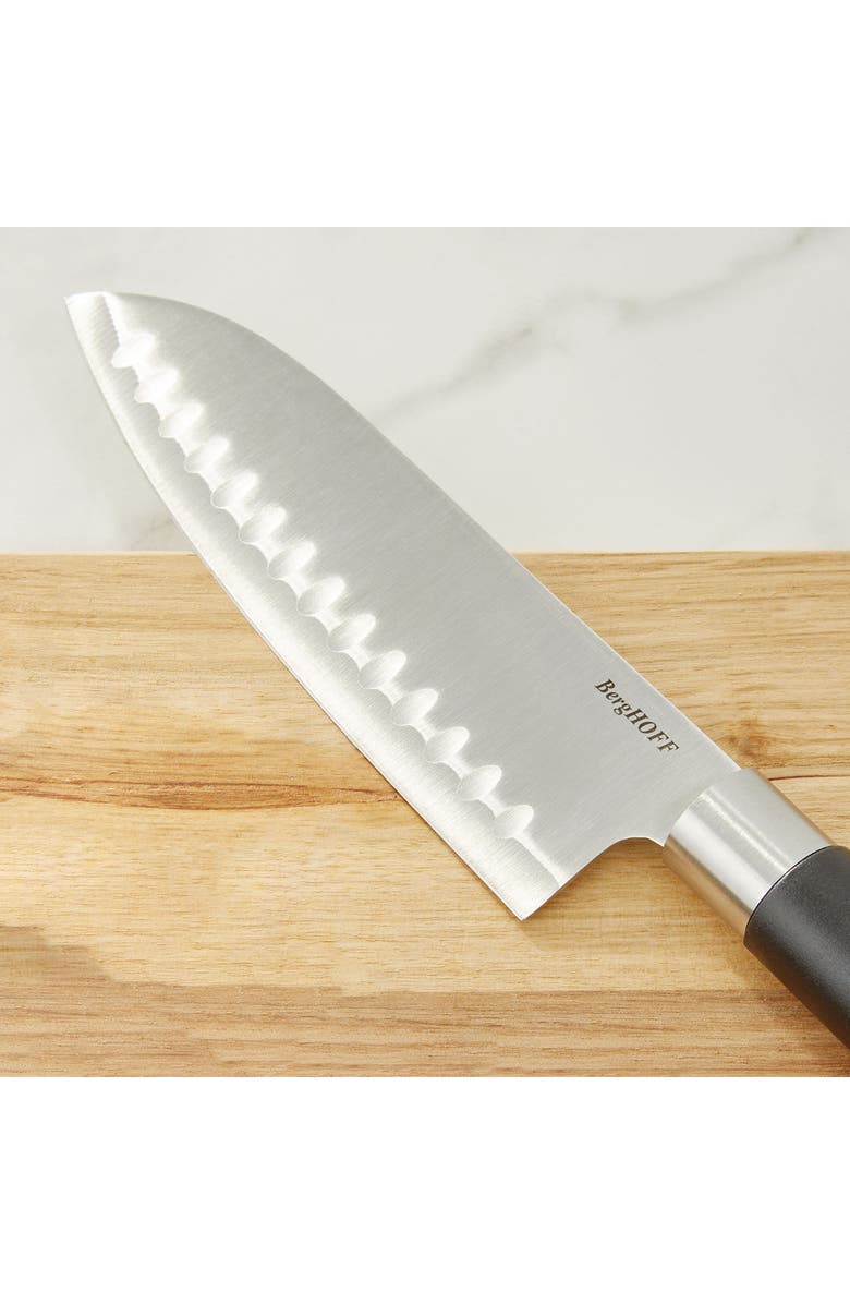 BergHOFF DiNA Codon 3-Piece Santoku Knife Set, Alternate, color, Black