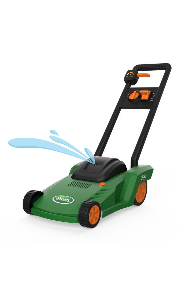 Water squirting lawn mower, Alternate, color, Multicolor