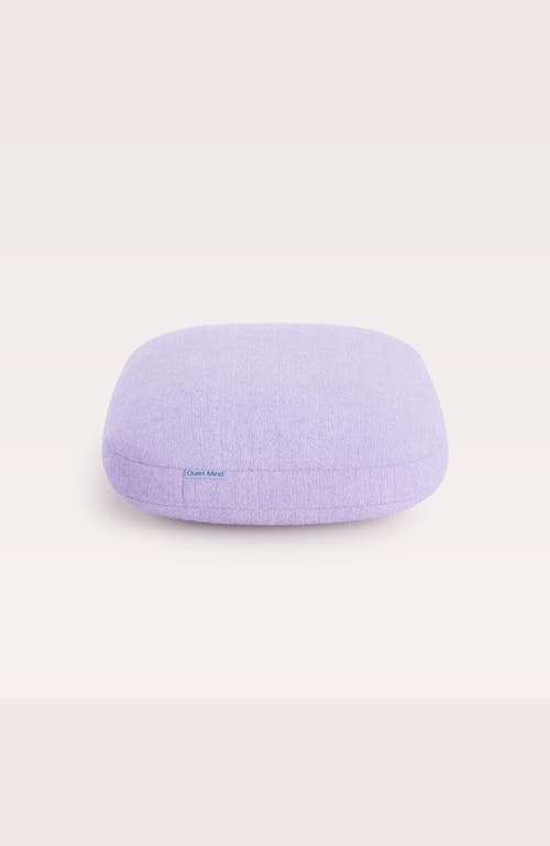Quiet Mind Lavender-scented Weighted Pillow In Lavender