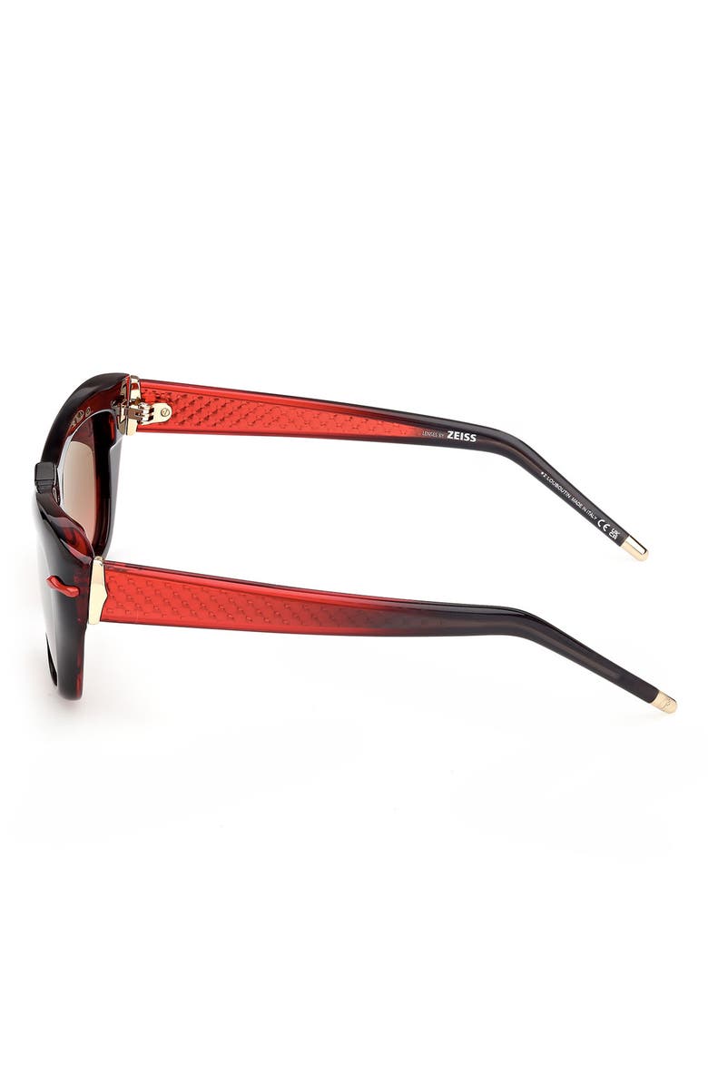 Christian Louboutin 52mm Cat Eye Sunglasses, Alternate, color, 
