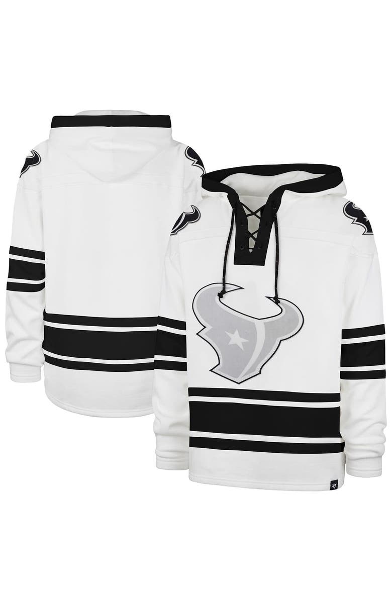 '47 Men's '47  White Houston Texans After Image Superior Lacer with Hood, Main, color, White