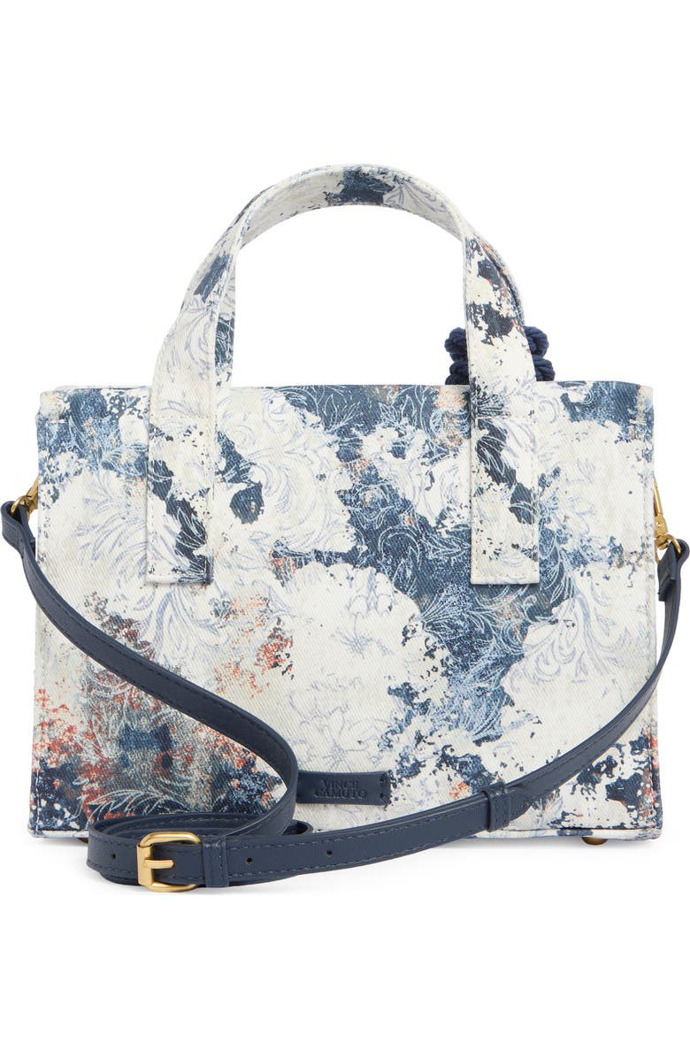 Vince Camuto Aalis Small Tote Bag, Alternate, color, White Floral