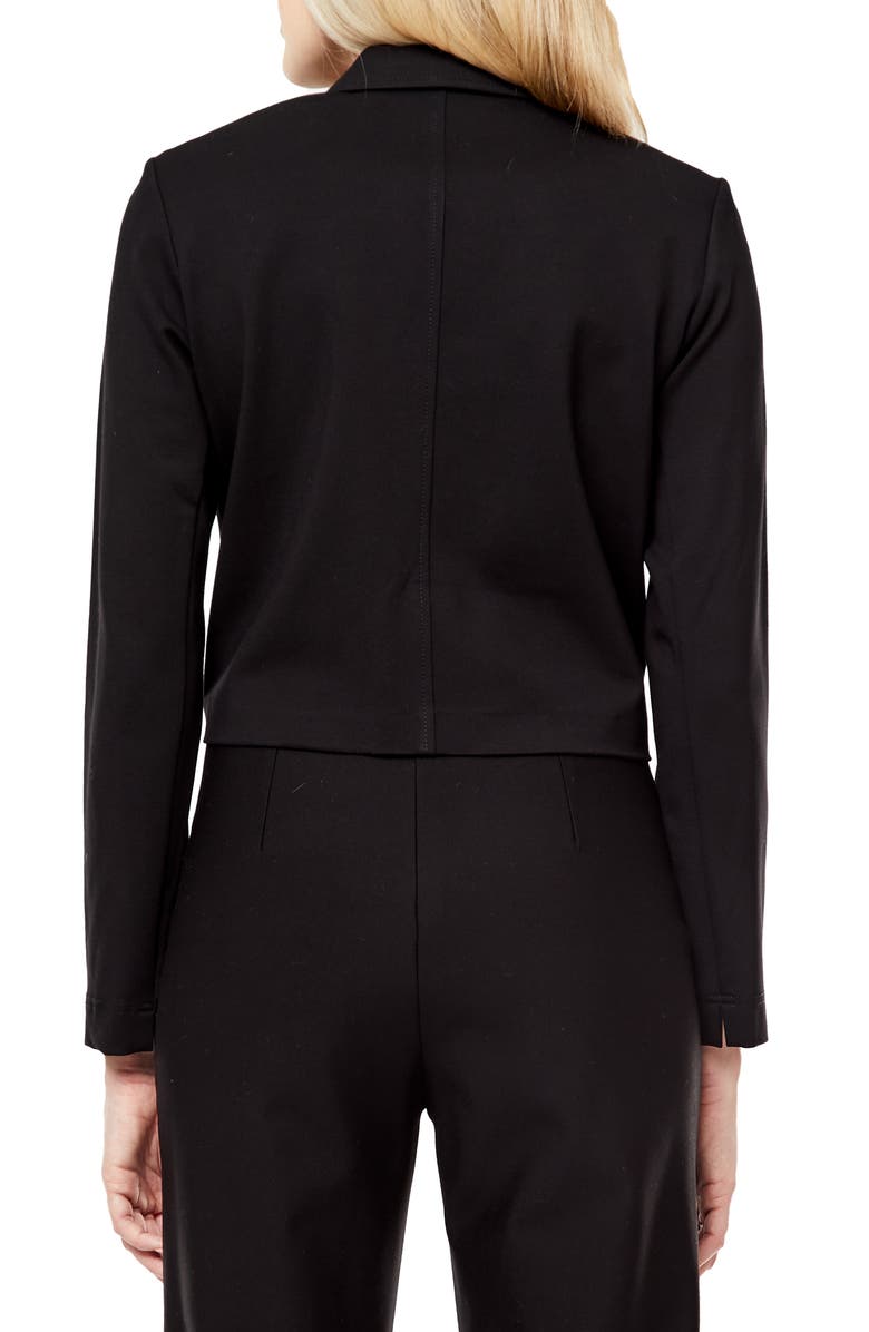 BY DESIGN Kim Crop Utility Blazer, Alternate, color, Black