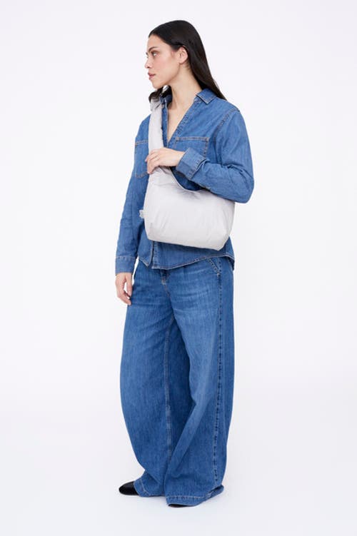 Lefrik Biwa Puffy Mini Bag In White