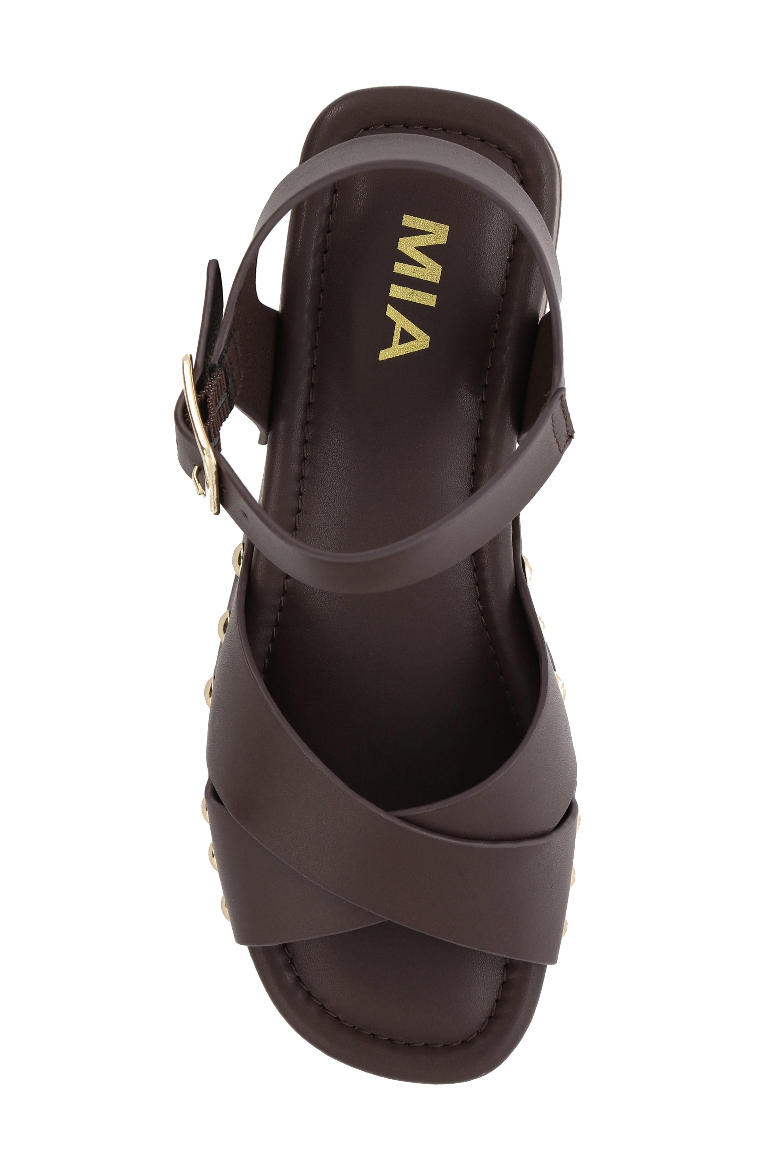 Finna Platform Sandal, Alternate, color, CHOCOLATE