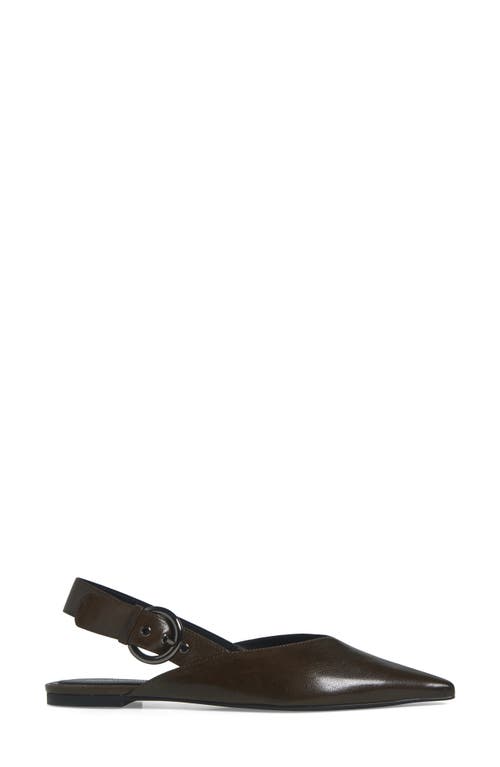 JEFFREY CAMPBELL JEFFREY CAMPBELL SCONE SLINGBACK POINTED TOE FLAT