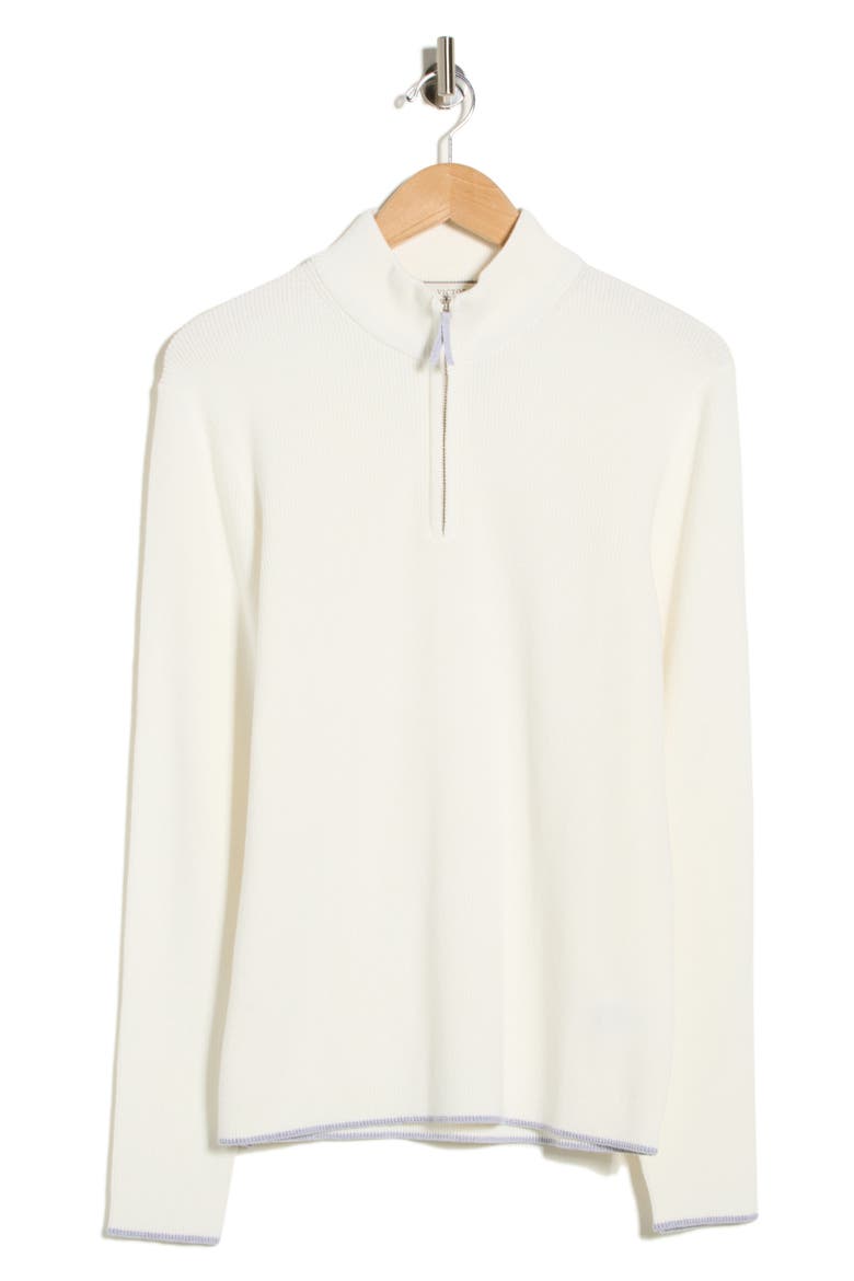 Christopher Quarter Zip Sweater, Main, color, ECRU