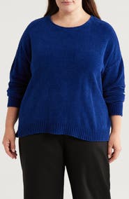 Eileen Fisher Organic Cotton Chenille Sweater