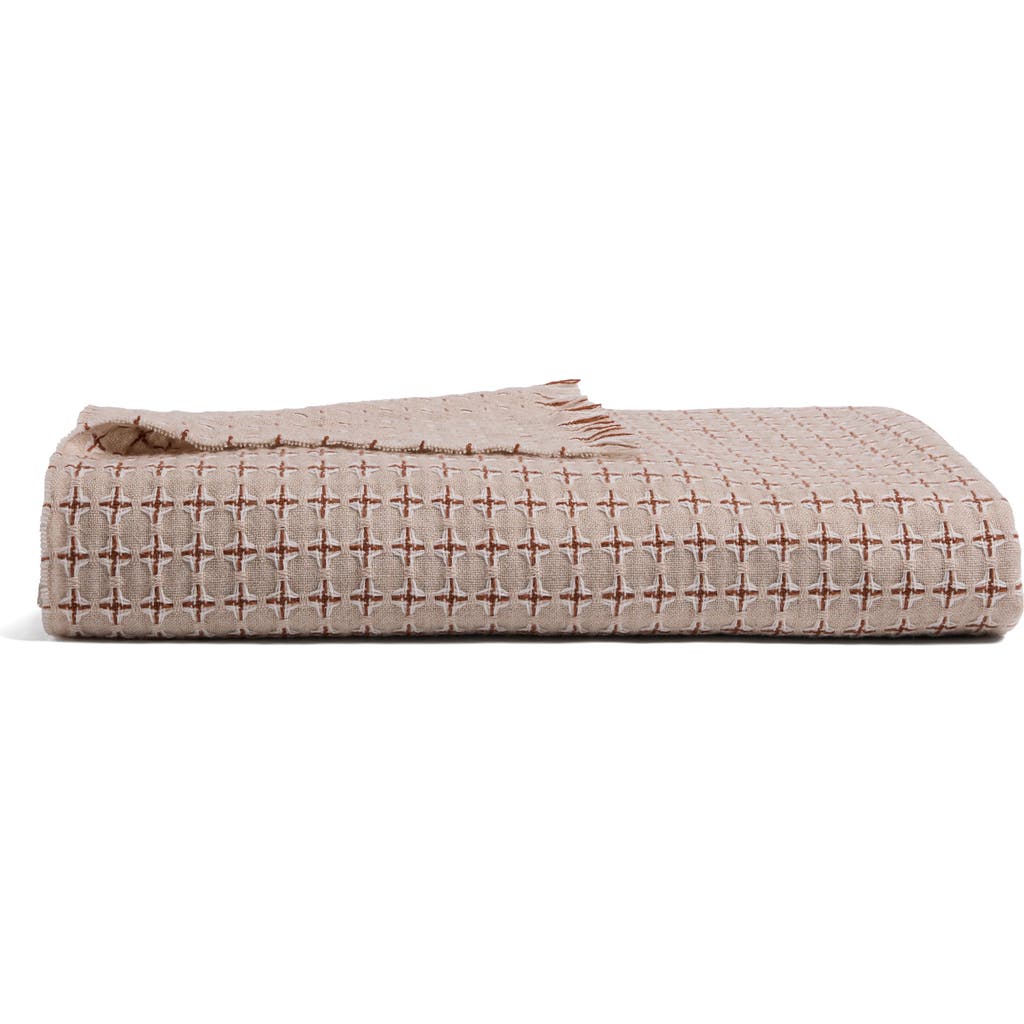 Parachute Stargaze Wool & Cashmere Throw Blanket In Brown