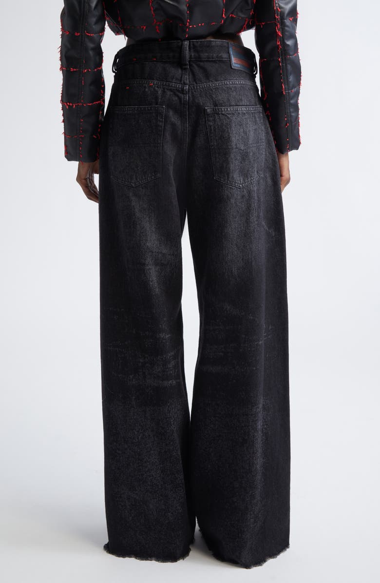 DIESEL<sup>®</sup> 1996 D-Sire Fsh1 Distressed Relaxed Jeans, Alternate, color, Black Denim