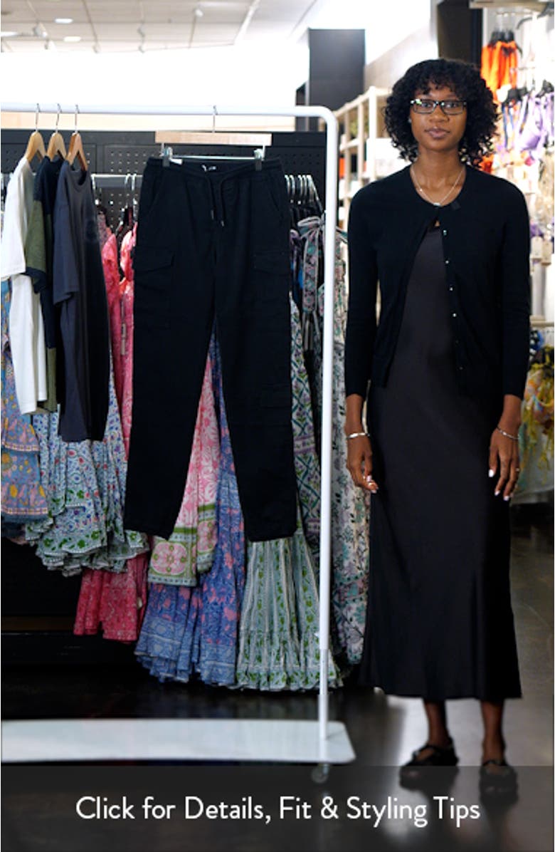 Kids' Twill Cargo Joggers, sales video thumbnail