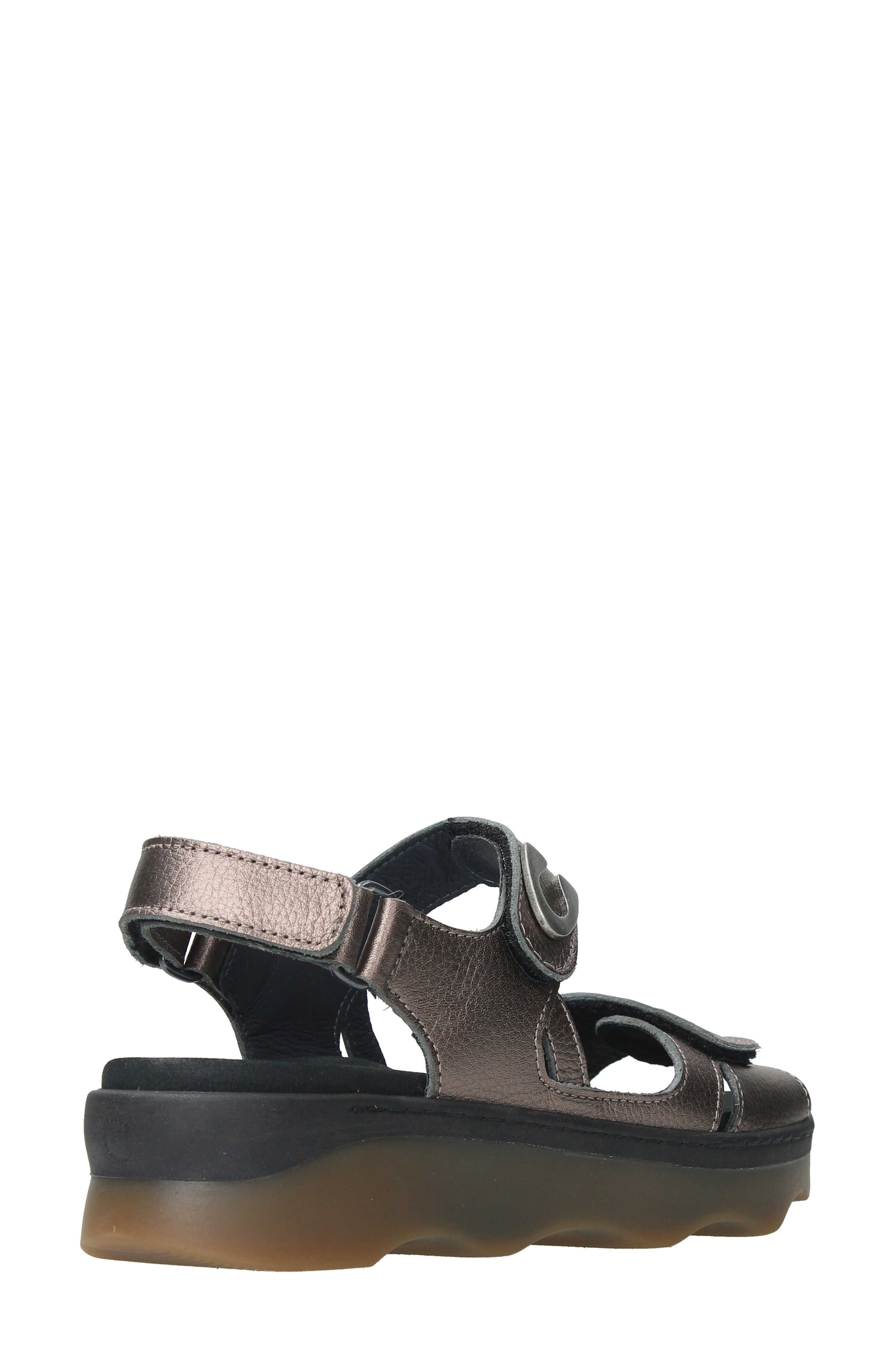 Wolky Medusa Sandal, Alternate, color, Bronze Leather