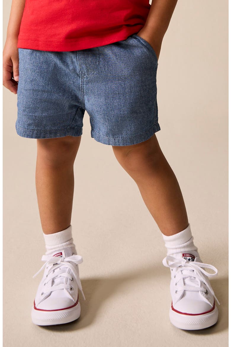 Kids' Pull-On Shorts, Alternate, color, BLUE