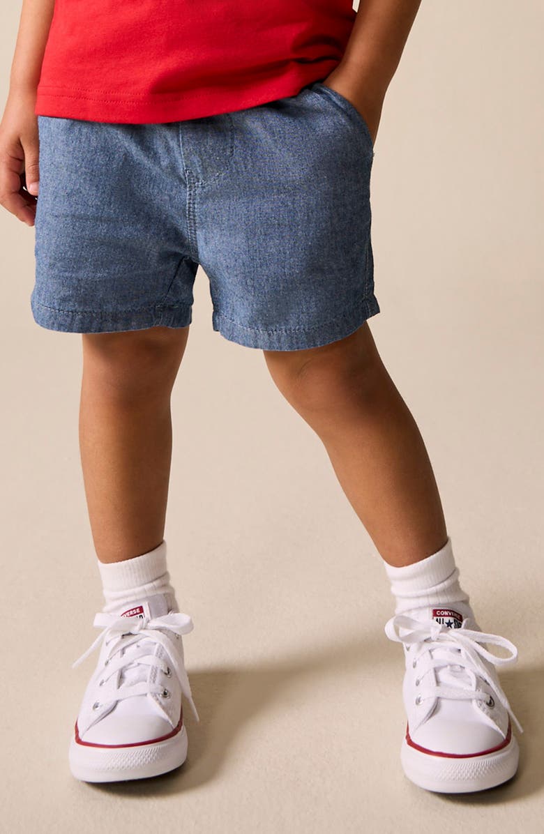 NEXT Kids' Pull-On Shorts, Alternate, color, Blue