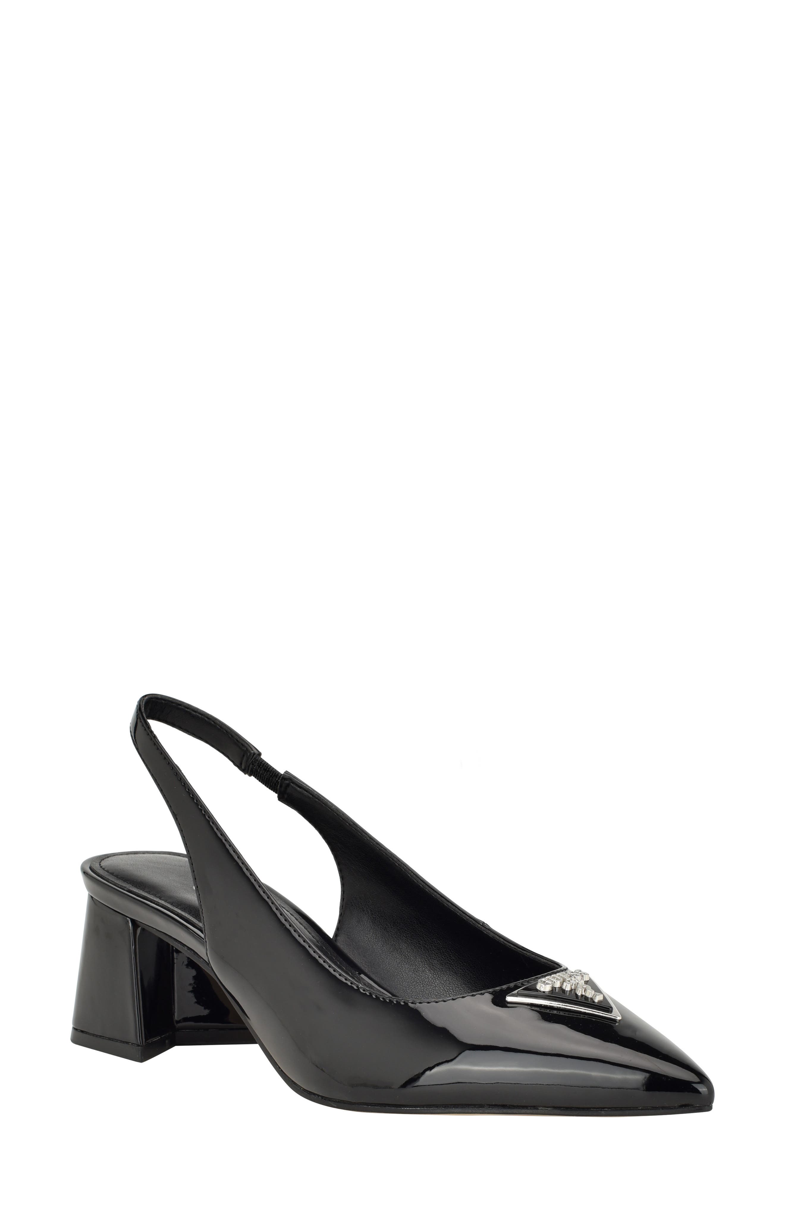 GUESS Zanda Slingback Pointed Toe Pump, Main, color, 