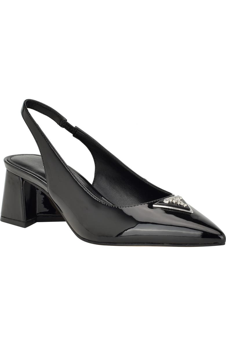 GUESS Zanda Slingback Pointed Toe Pump, Main, color,