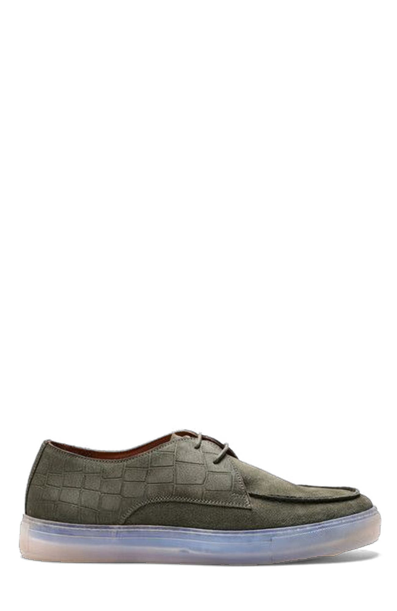 CARLOS SANTANA Echo Moc Shoe, Alternate, color, Birch Green Suede