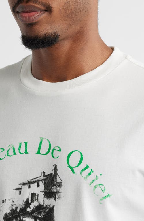 Museum Of Peace And Quiet Museum Of Peace & Quiet Chateau De Quiet Graphic T-shirt In White