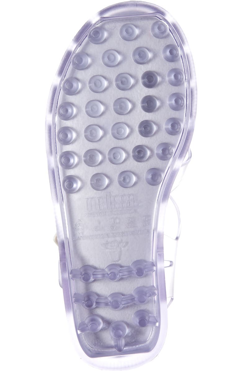 Mel by Melissa Possession Unicorn Glitter Sandal, Alternate, color,