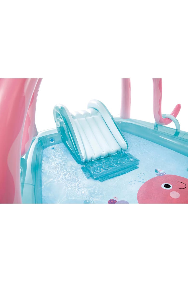 Friendly Octopus Inflatable Kiddie Pool, Splash Pad, Ages 3+, Alternate, color, Multicolored