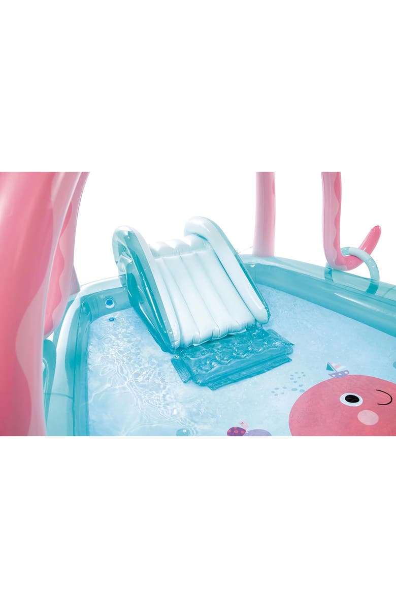 Intex Friendly Octopus Inflatable Kiddie Pool, Splash Pad, Ages 3+, Alternate, color, Multicolored