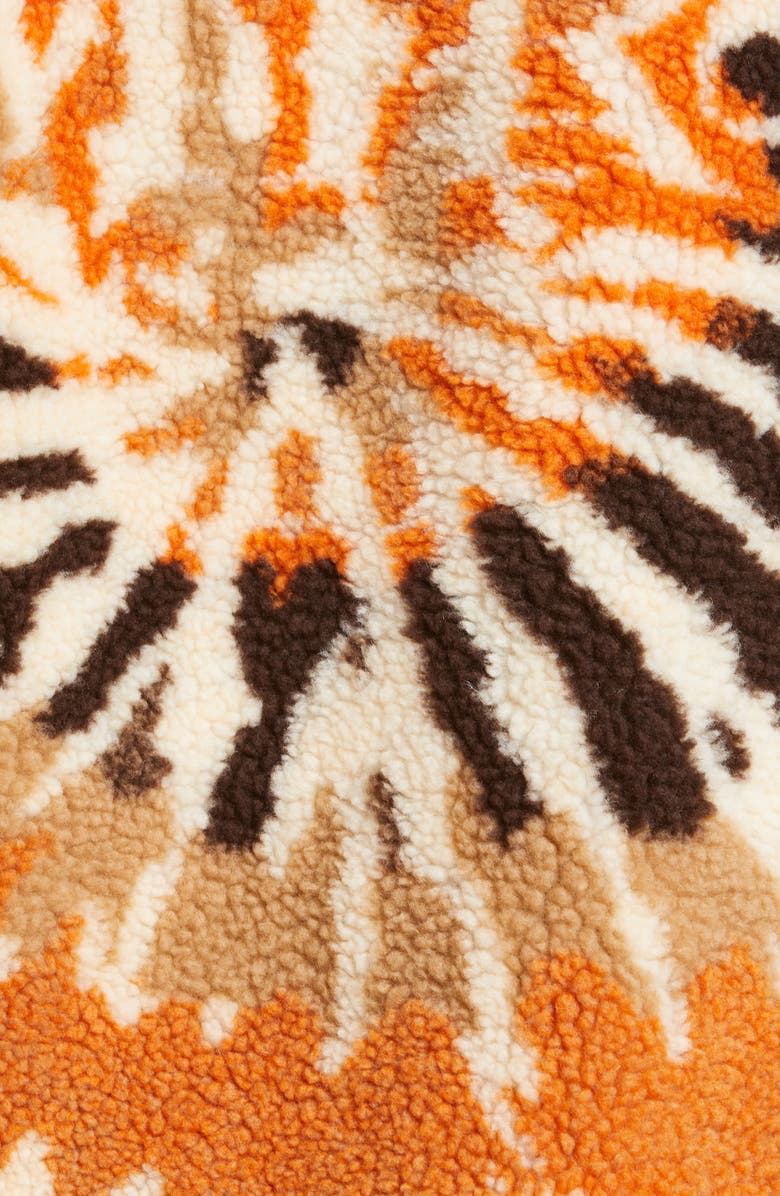 AMIRI Tie Dye Fleece Track Jacket, Alternate, color,