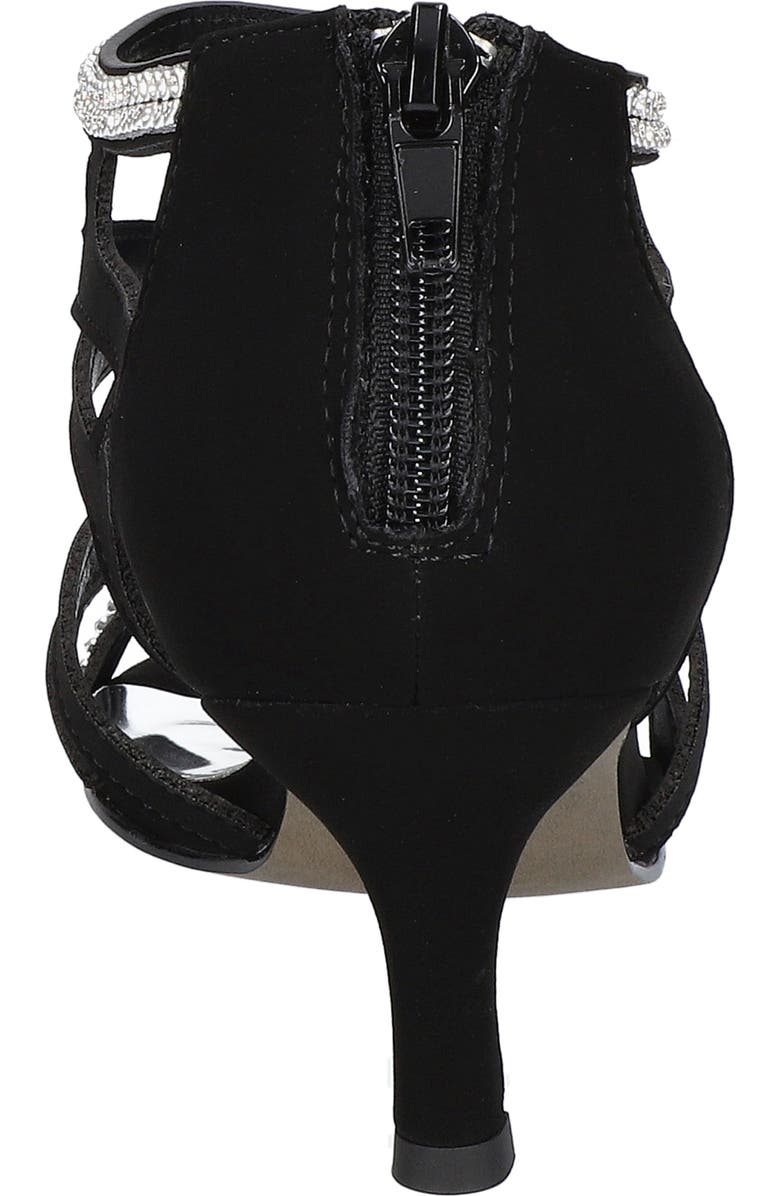 EASY STREET Flattery Cage Pump - Multiple Widths Available, Alternate, color, Black Suede