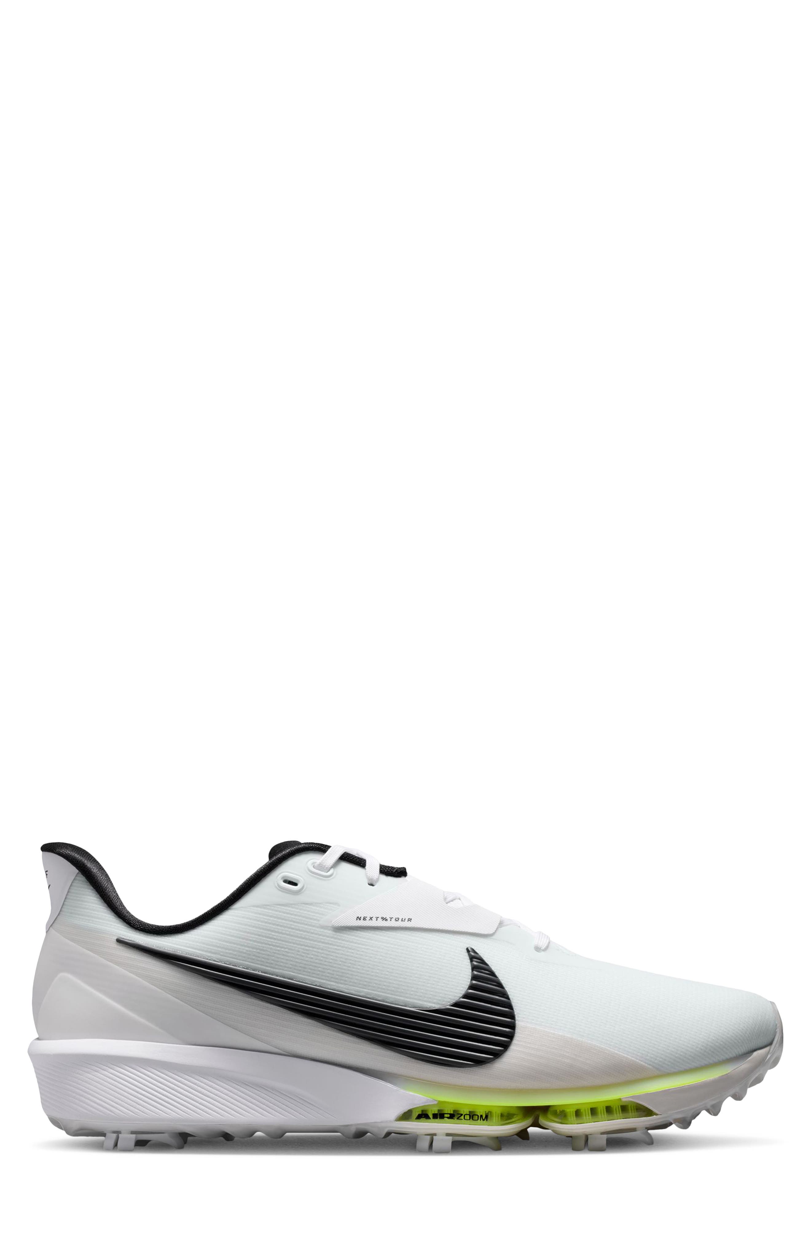 Next% TOUR 3 Waterproof Golf Shoe, Alternate, color, 102 WHITE/BLACK