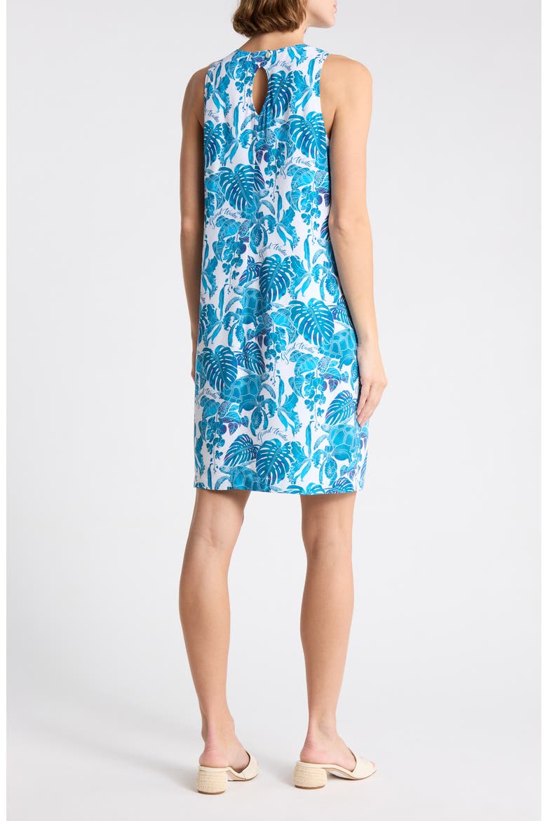 Grand Wailea Shift Dress, Alternate, color, BLUE ALLURE