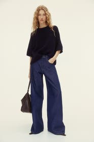 H&M Wide high waist jeans