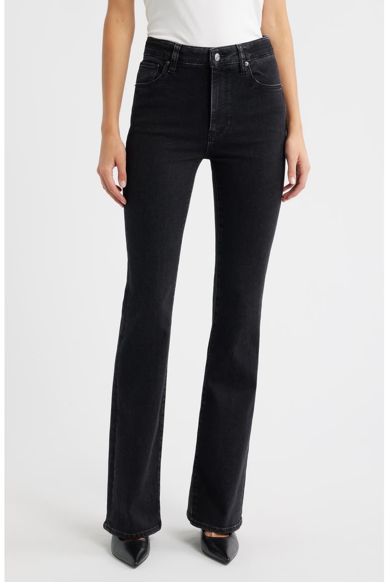 The Reboot High Waist Bootcut Jeans, Main, color, METEOR