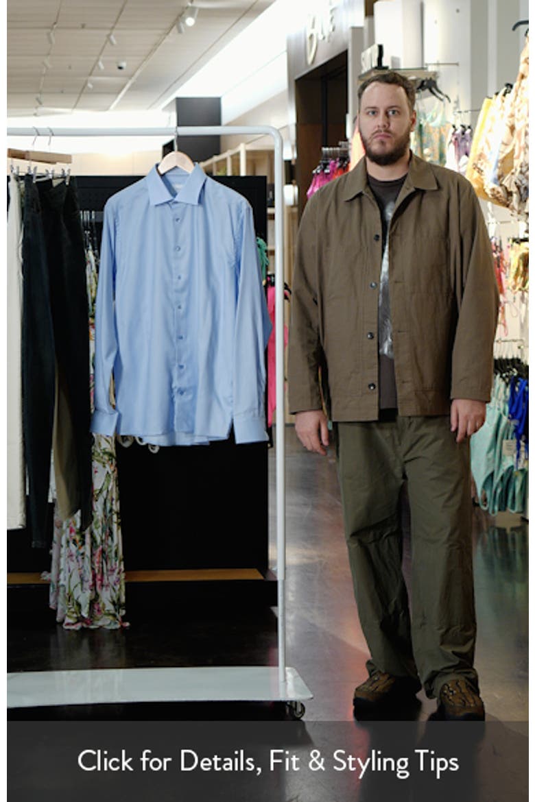Slim Fit Cotton Twill Dress Shirt video