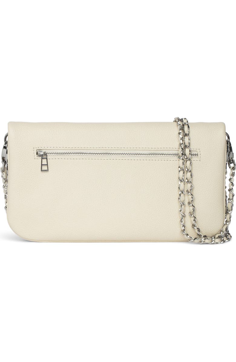 Zadig & Voltaire Rock Grained Leather America Crossbody Bag, Alternate, color,