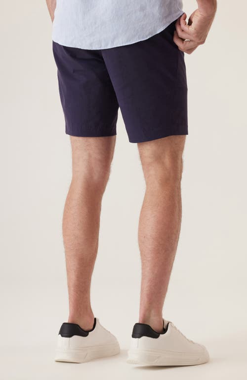Shop Deke Galaxy Ultra 4x Stretch Twill Bermuda Shorts In Black Navy