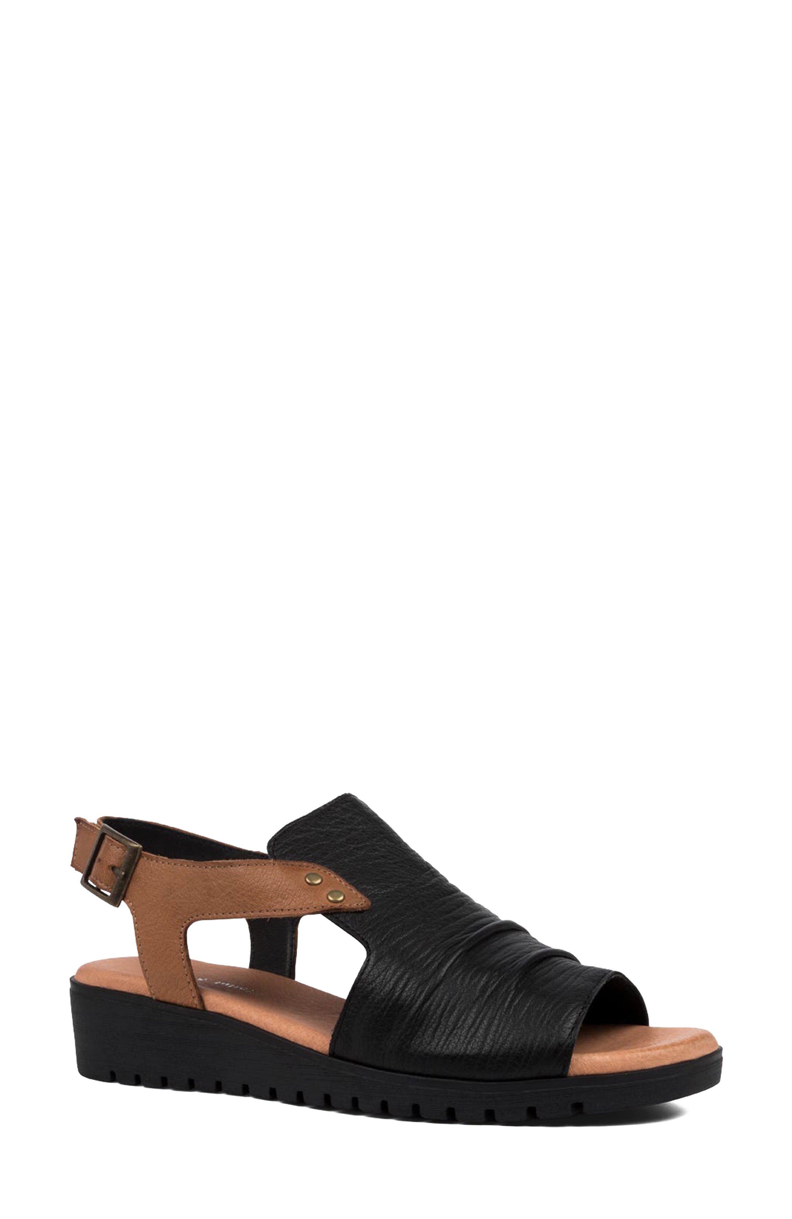 DJANGO AND JULIETTE Madis Low Wedge Sandal, Main, color, 