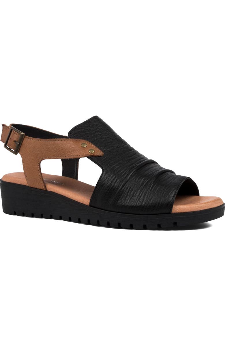 DJANGO AND JULIETTE Madis Low Wedge Sandal, Main, color,