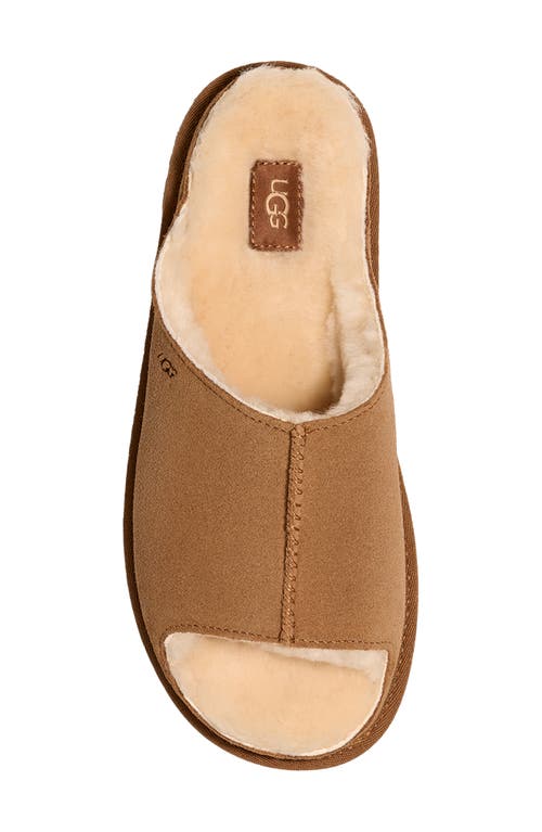 UGG(R) UGG(R) GREENPORT GENUINE SHEARLING LINED SLIDE SANDAL 