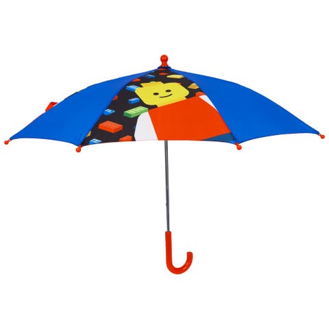Minifigure & Bricks Kids’ 32-Inch Arc Umbrella