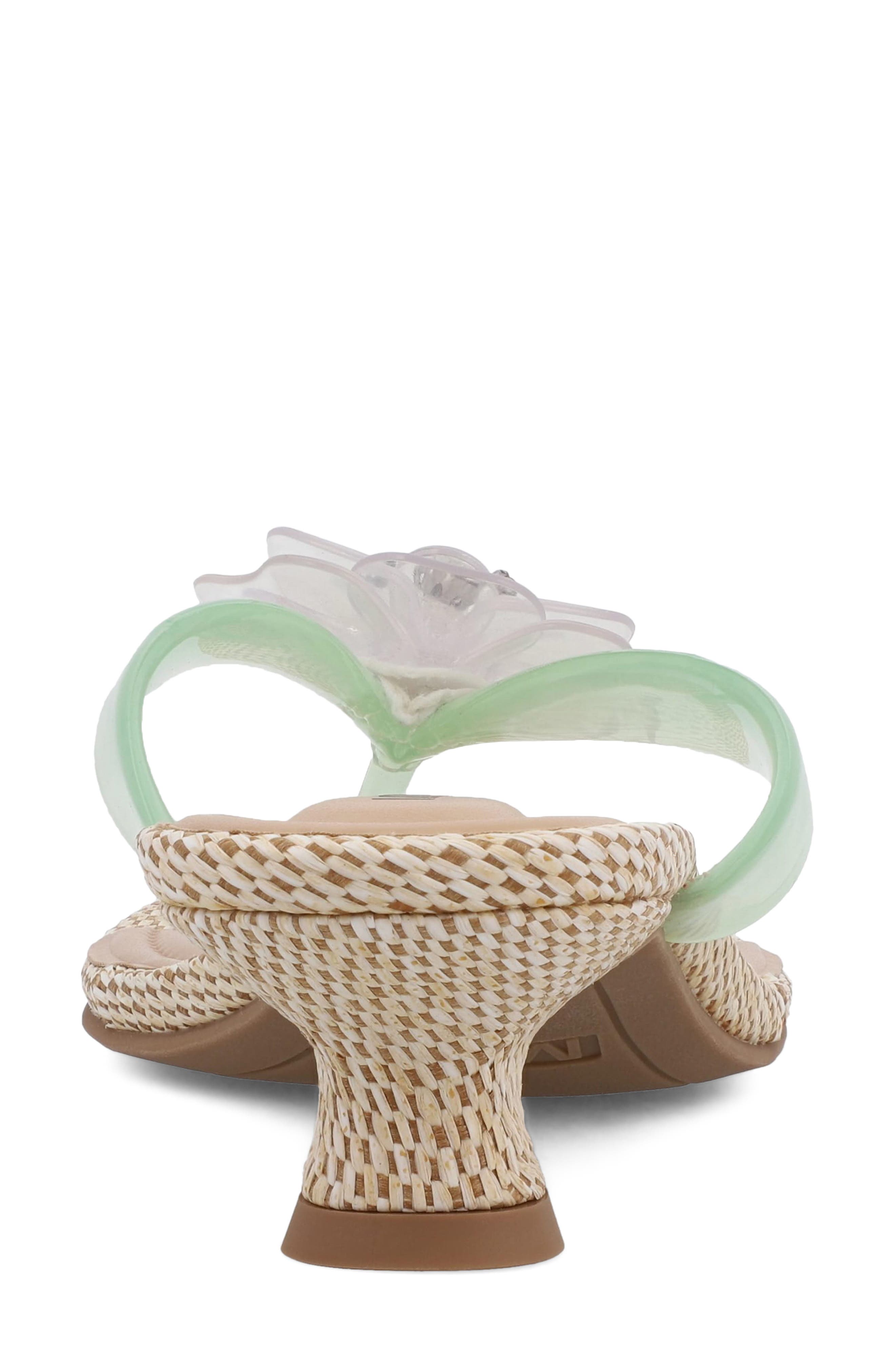 Magnoleia Kitten Heel Sandal, Alternate, color, MINT