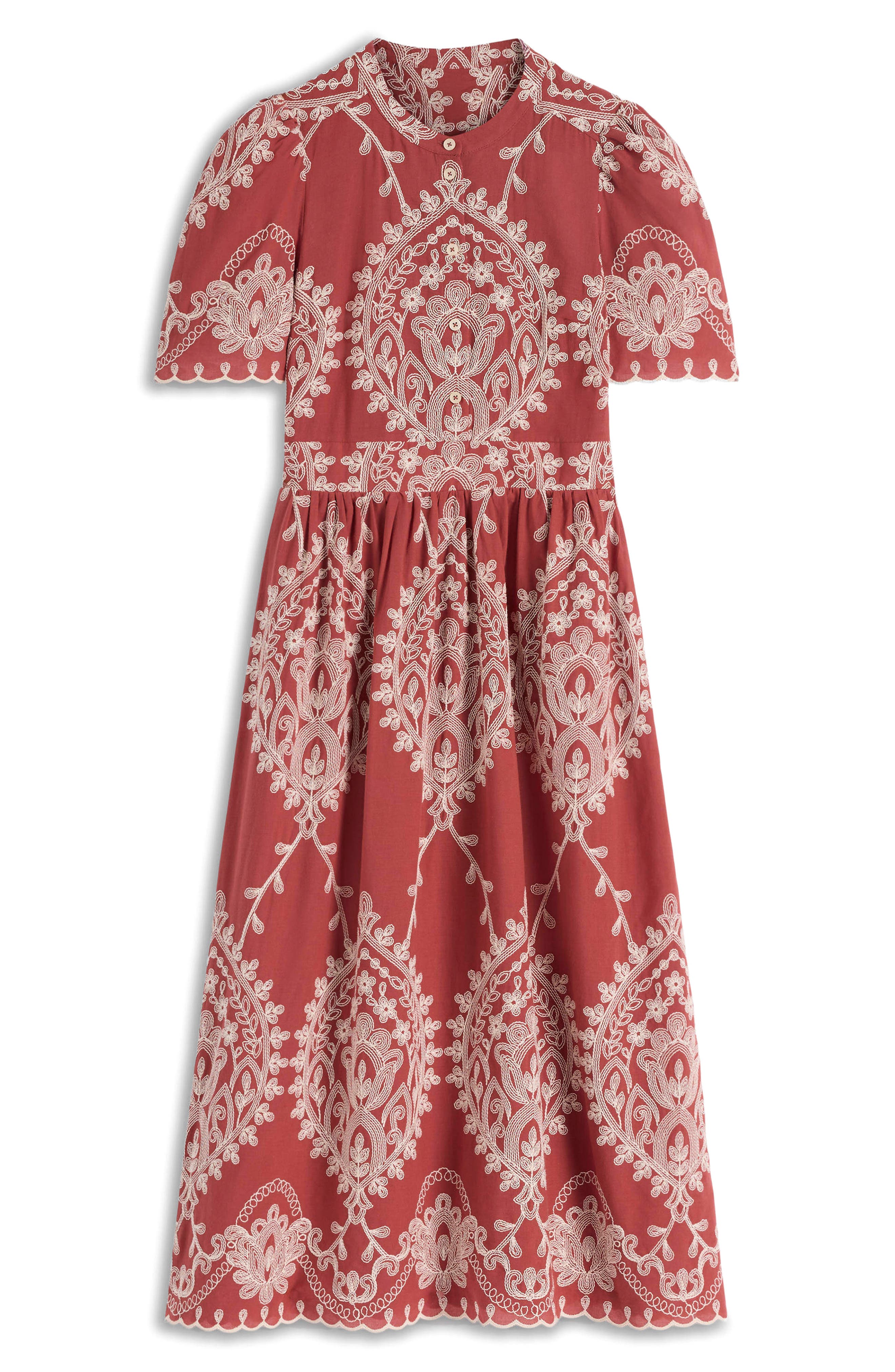 ivy midi dress berry THE SUMMER BERRY MIDI DRESS IN CHERRY Medium