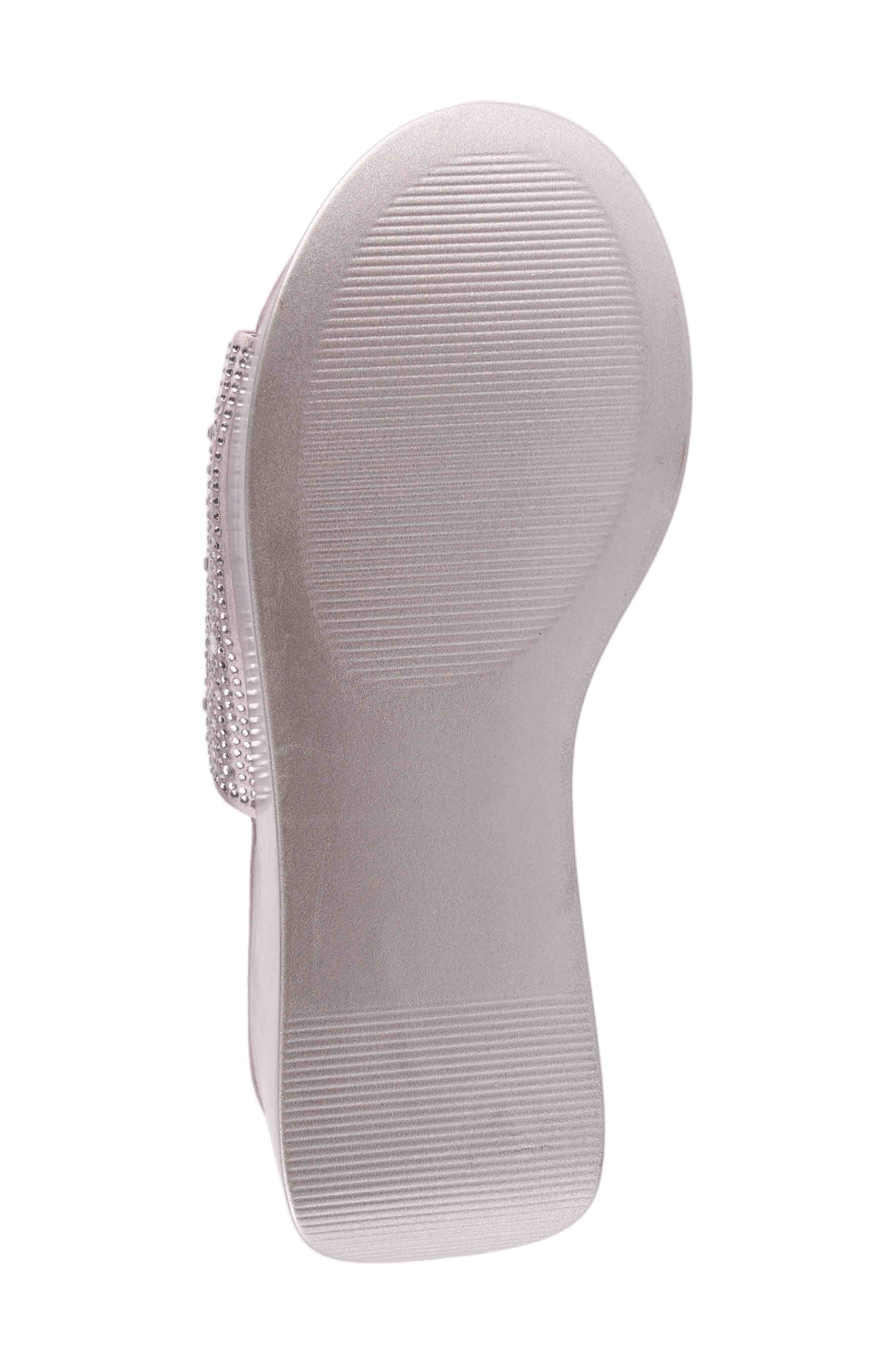 NINETY UNION Bahamas Platform Sandal, Alternate, color, Silver