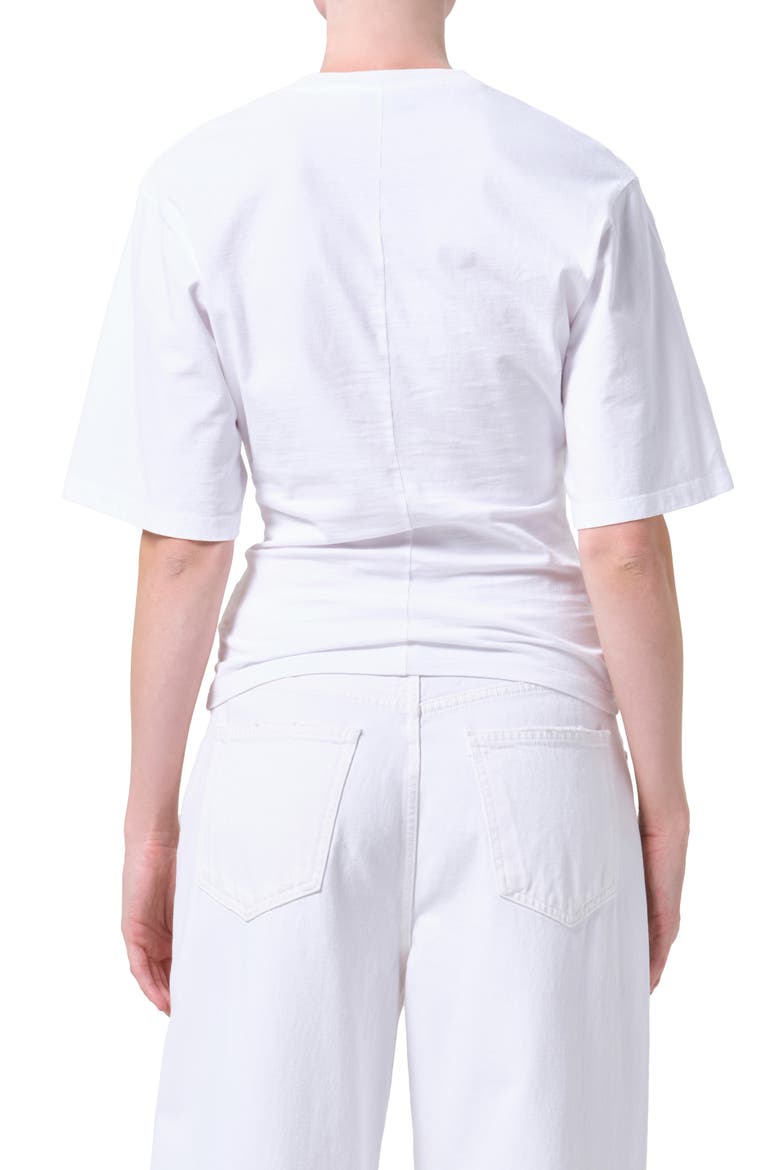 Storey Drape Tee, Alternate, color, WHITE