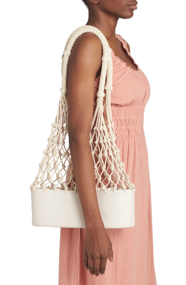 Zimmermann Leather Fisherman's Tote, Alternate, color,