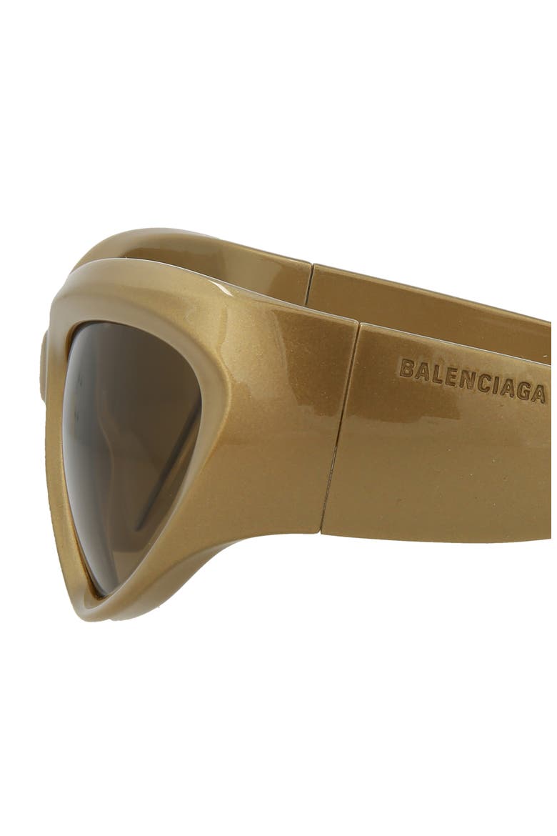 64mm Novelty Sunglasses, Alternate, color, GOLD GOLD BROWN