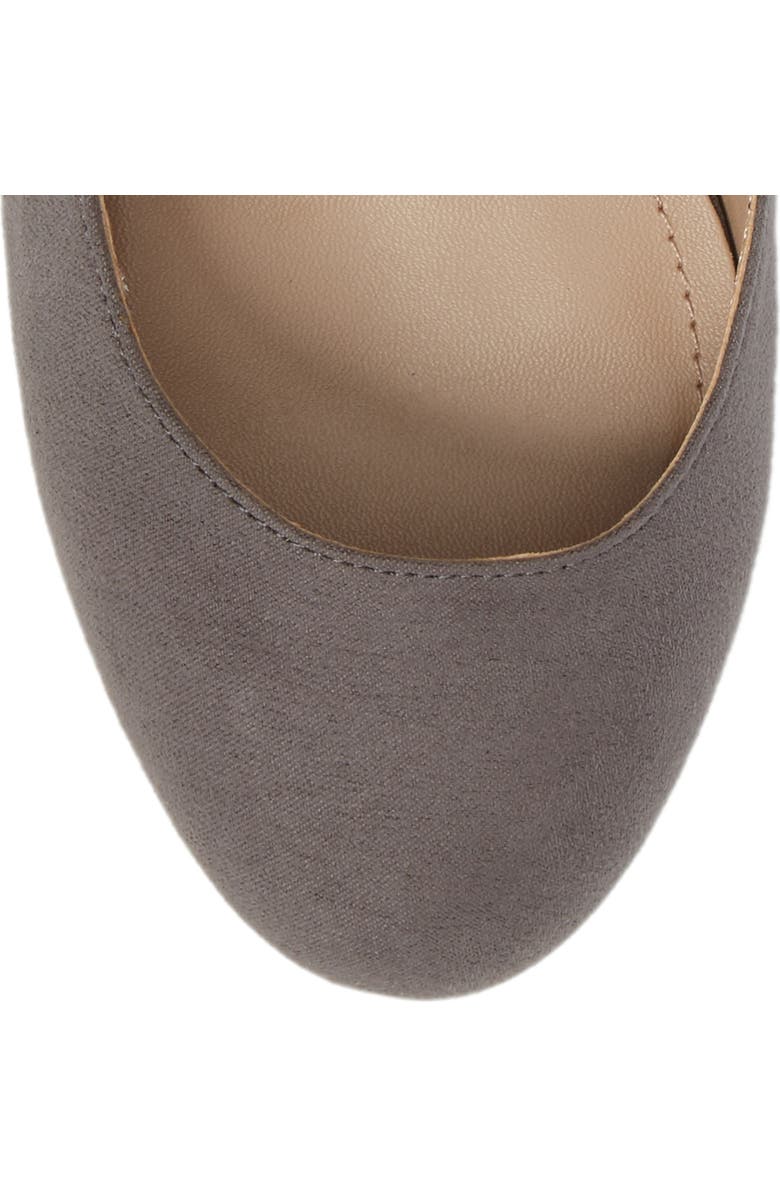 Charles by Charles David Libby Faux Fur Pompom Pump, Alternate, color,