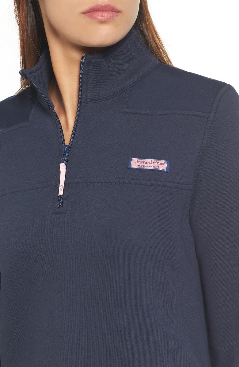 vineyard vines Shep Half Zip French Terry Pullover, Alternate, color,