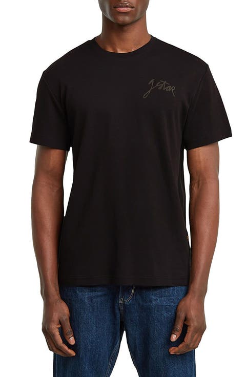 Script Organic Cotton Graphic T-Shirt