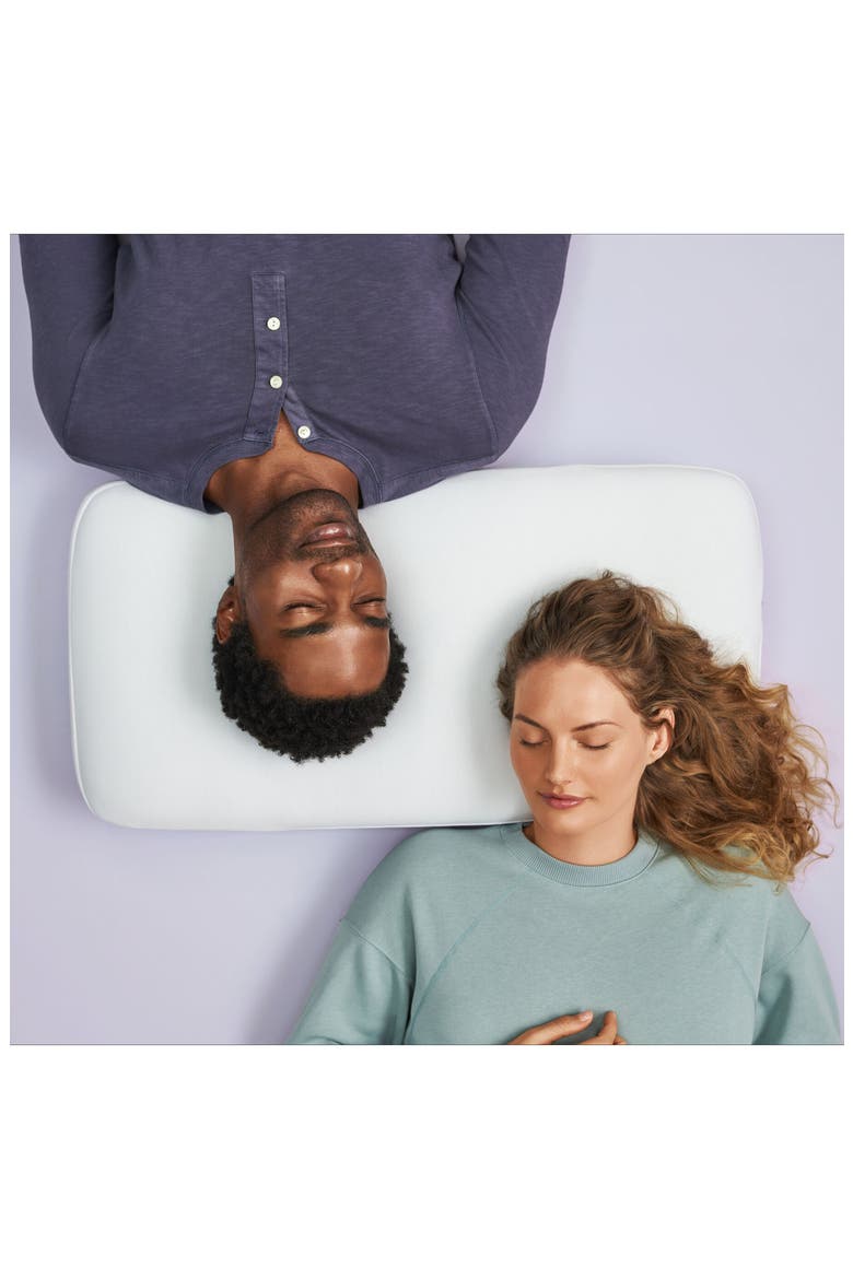 The Foam Pillow, Alternate, color, WHITE
